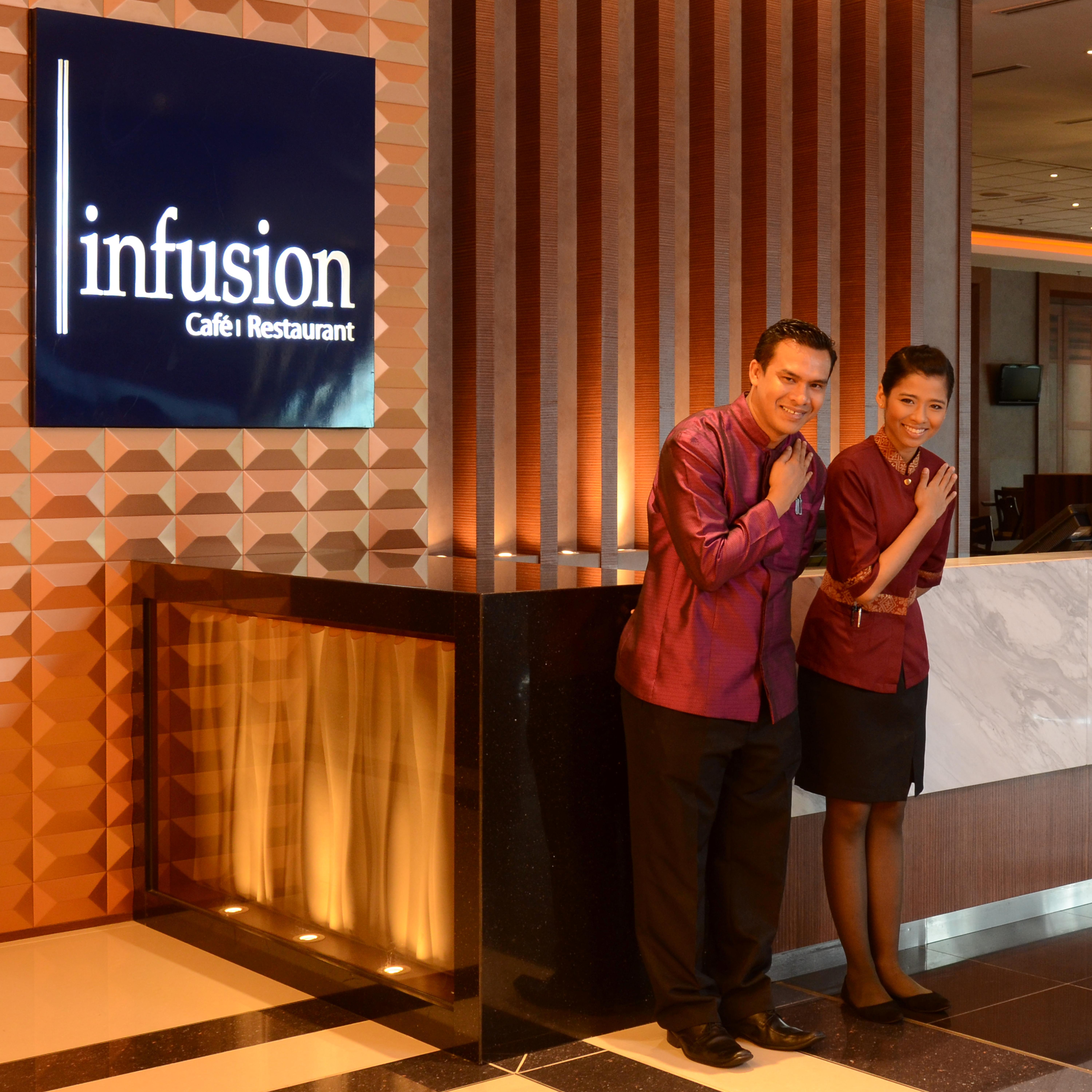Ksl Hotel & Resort Johor Bahru Kültér fotó Infusion Cafe